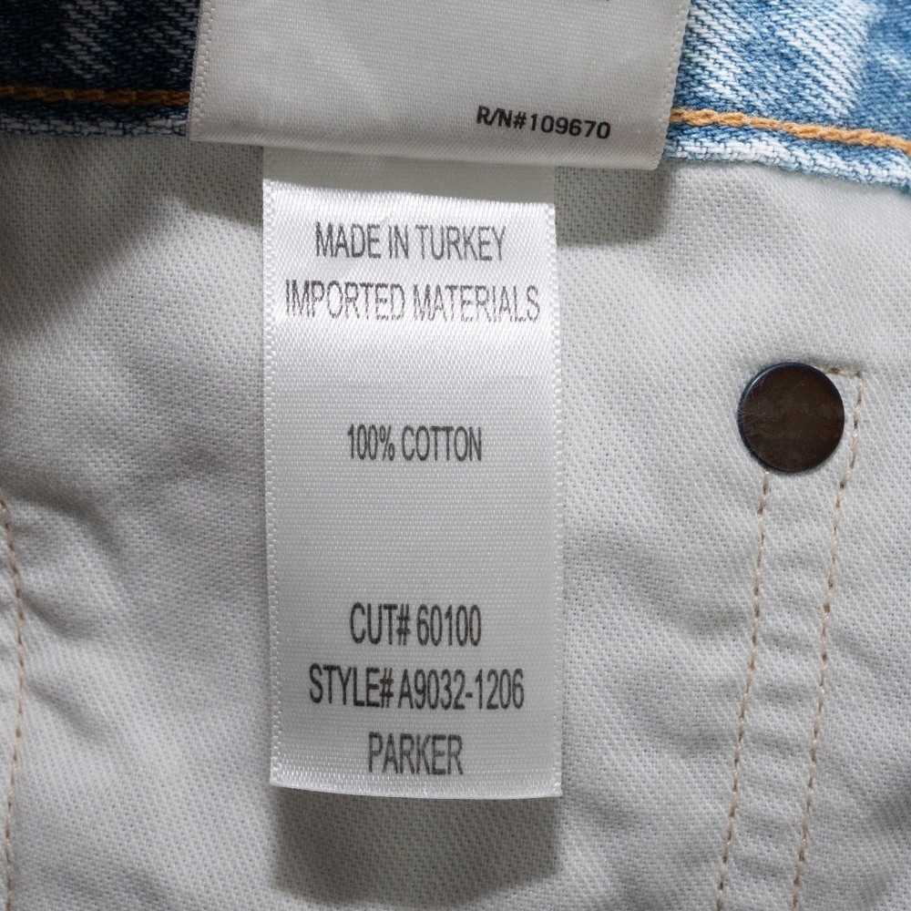 AGolde Parker Vintage Cut Off Denim Shorts - Size 32 - Picture 9 of 9